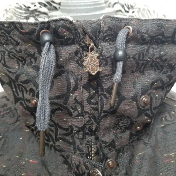 CAPP3L Ride Snowboard  Brown Black Print Jacket S - Picture 11 of 16